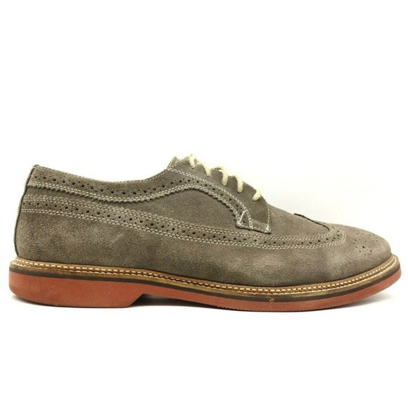 1901 Brown Leather Dress Casual Wingtip Lace Up Oxfords Shoes Men\'s 13 M main image 10
